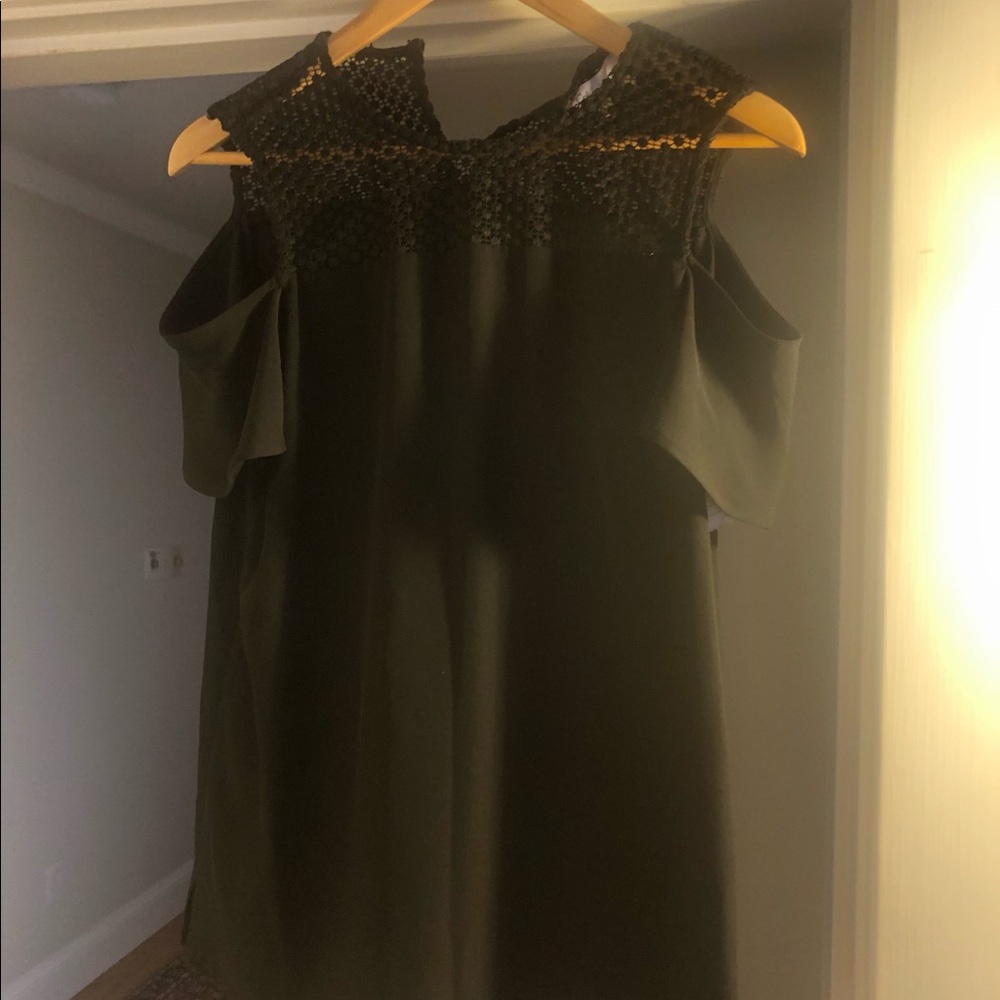 Off the shoulder. Brand new. Never worn. Calvin Kline